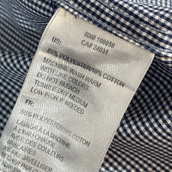 Chickfila Polo Womens Size Medium Blue Career Uniform - Picture 5 of 9